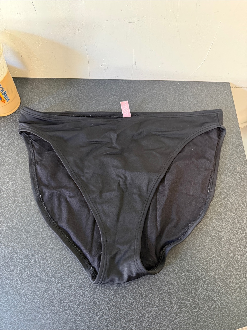 Black Women's Bikini Bottom - Classic Swim Brief dated 2004